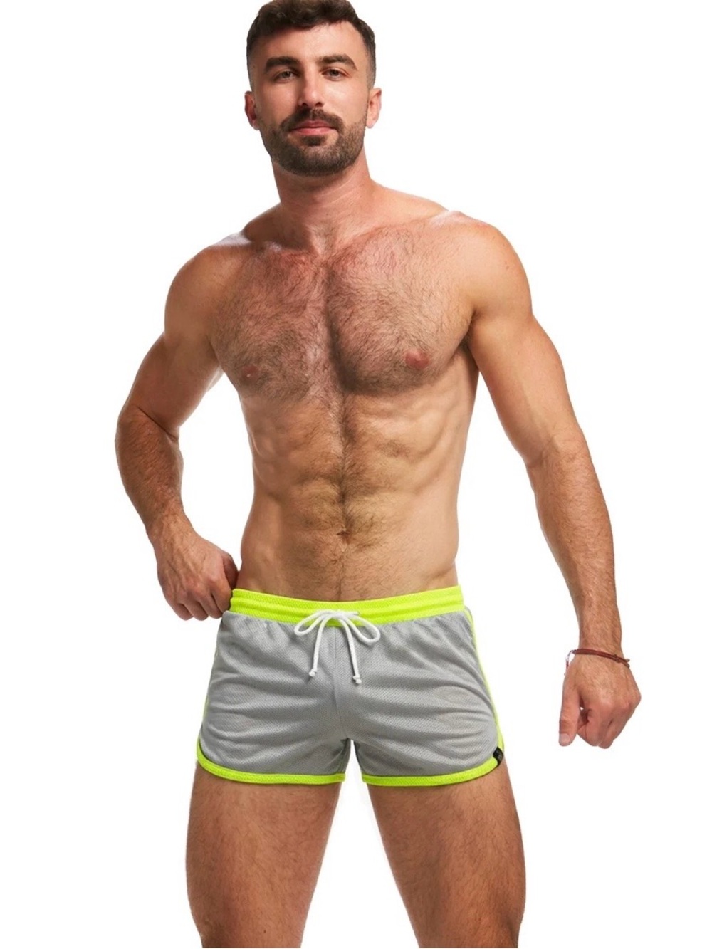 N2N BODYWEAR Volt X Split Mesh Shorts
